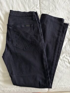 Joe's Jeans Black Slim Straight Jeans